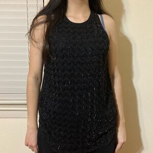 Black Sleeveless Top